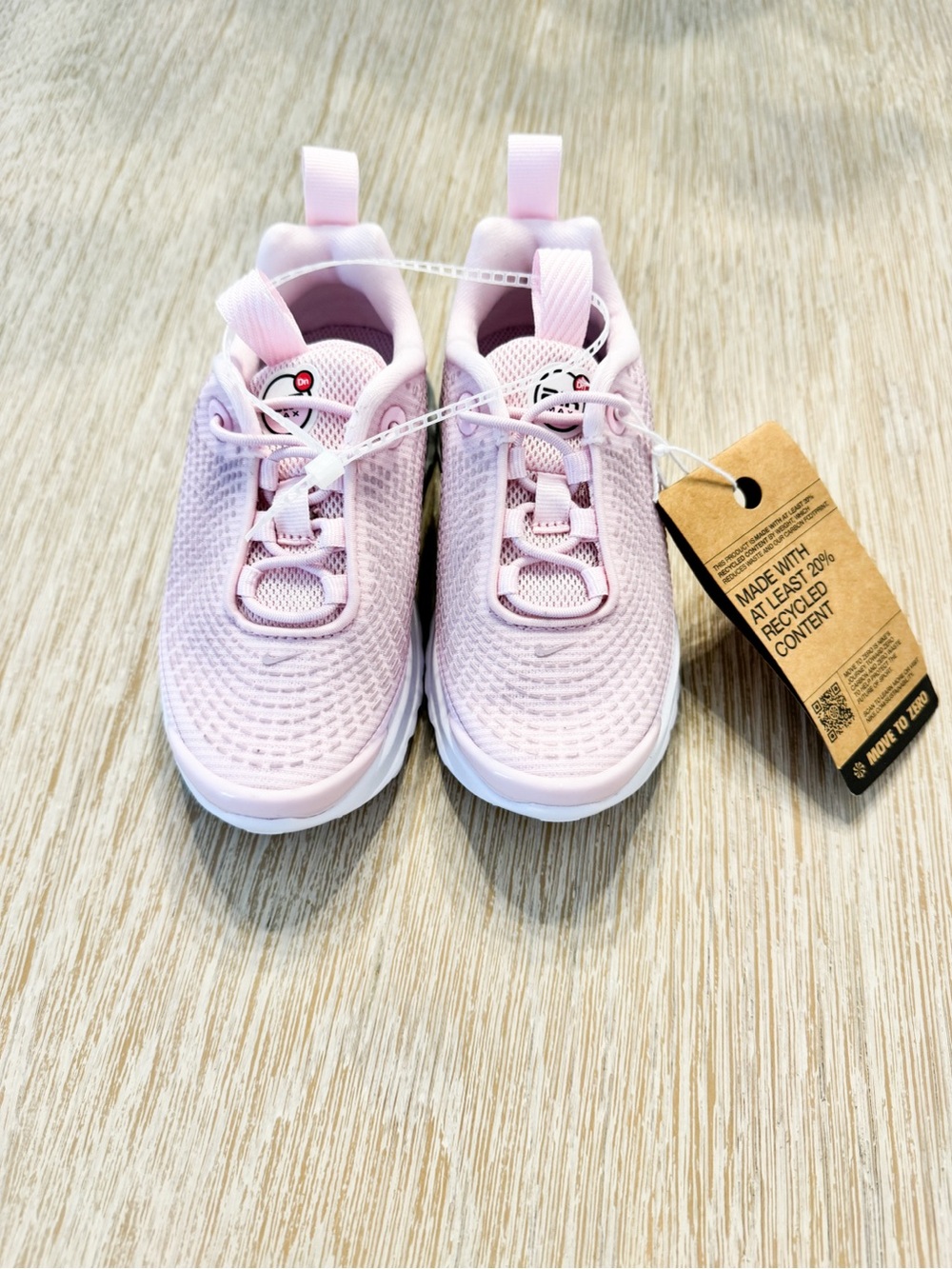 NWT Nike Air Max Nova Pink Toddler Girls Sneakers Size 9 - Picture 3 of 4